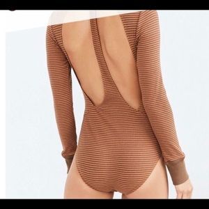 Mock neck bodysuit